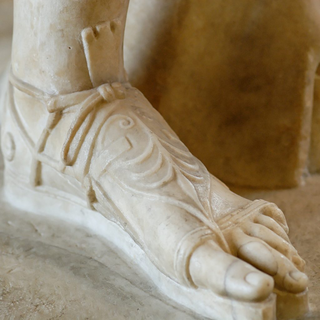 Greek goddess feet
