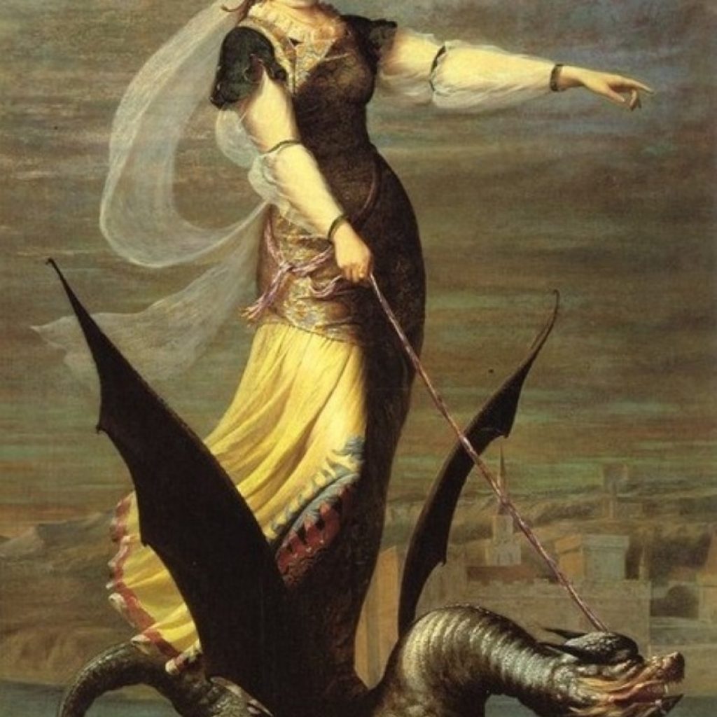 St. Martha, dragon tamer